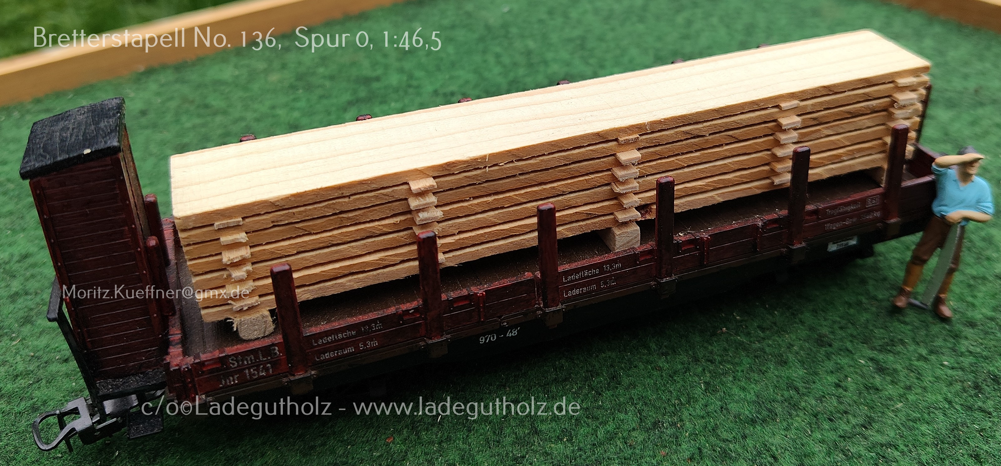 Bretterstapel, Handarbeit, 7 Bretter (136)
