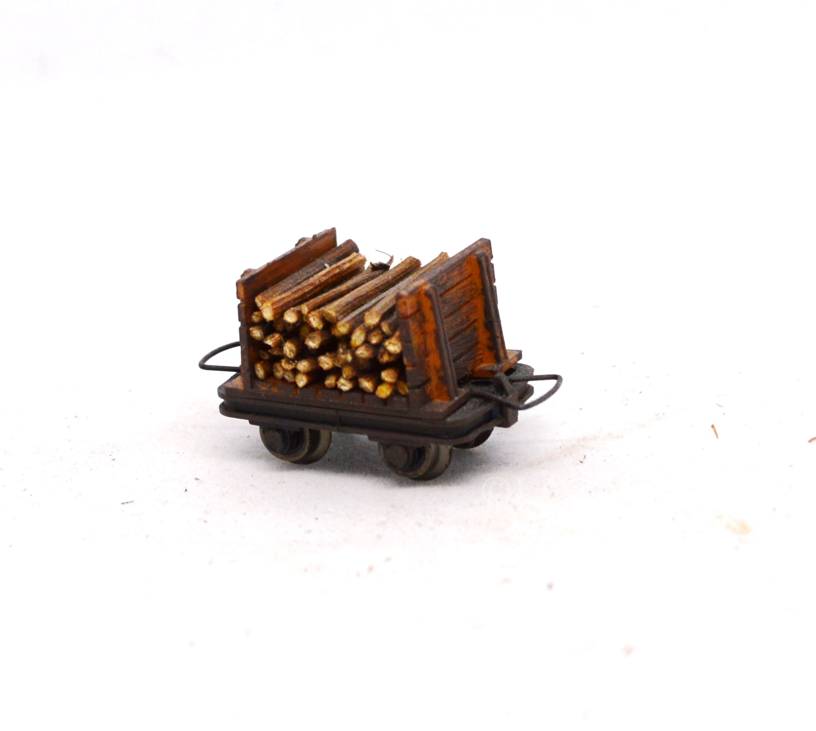 Stammholz 15 m lang Ø 1 - 2 mm - 20 Stück